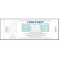 Loose Vellum Chance Tickets (2"x 5 1/2"/500 to 3000 Run)